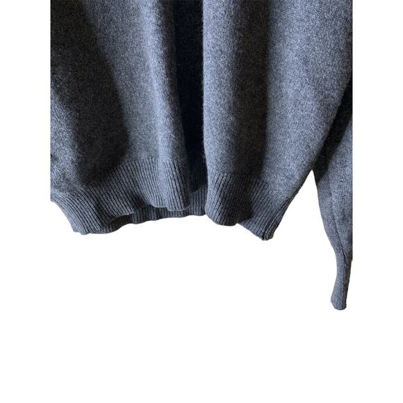 Vintage Garfinckel's 100% Pure Cashmere Sweater Men's Sz XL V-Neck Stretch Tops - Picture 5 of 8